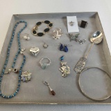Lot Of Sterling Silver & 1 Piece Of Gold Filled Jewelry