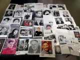 Collection of 50+ Hand Signed Celebrity Promo Photos and Cards