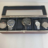 Lot Of 5 Designer Wrist Watches