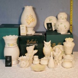 Large Collection of Irish Belleek Fine Parian China