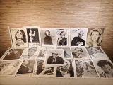 100+ Black and White Promo Photos of TV & Movie Celebrities Some Signed