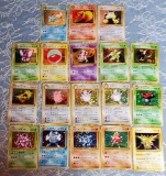 18 Pokemon Pocket Monster Base and Jungle Set Rare Holo Cards