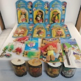 Collection Of Uneeda Wishnik Troll Dolls In Original Packaging