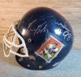 Vintage New York Giants NFL Air Power Helmet with Signatures incl. Jessie Armstead