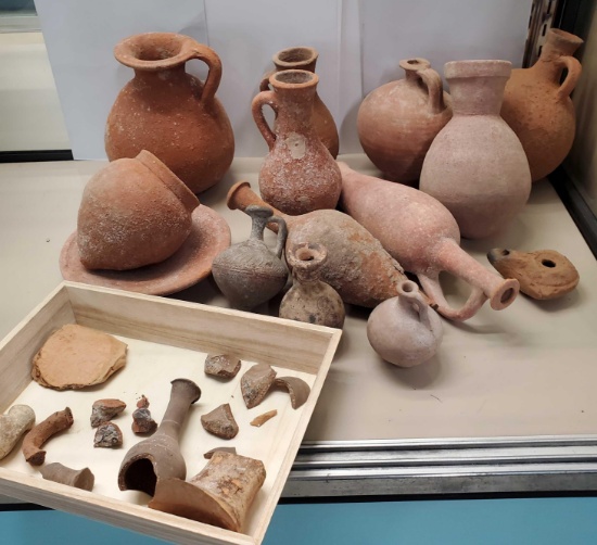 Rare Find A Group Of Ancient Pottery From Pelusium Egypt