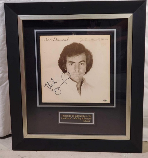 Signed 1977 Neil Diamond LP with COA