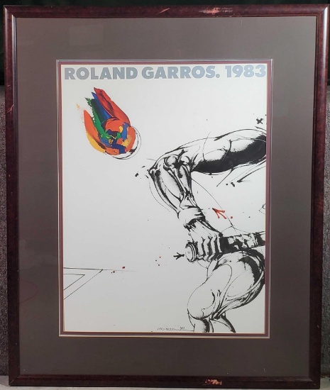 Vladimir Velickovic (1935-2019) Lithographie signée - Homme marchant (1983) - Collection