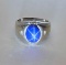 Men's Vintage Star Sapphire 14k Gold Ring