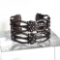 980 Silver Mexico Taxco Cuff Bracelet By La Cucaracha