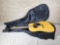 Rogue Acoustic Guitar with Carrying Case