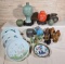 Estate Collection of Asian Poreclain Vases, Plates, & Figures