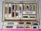 Tray of 22 Marklin Z Scale Toy Train Model Railroad Cars in Original Boxes