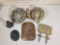 Estate Metal Ware Lot Incl. Lion Heads Door Knockers