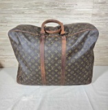 Authentic 1987 Pre-Loved Louis Vuitton Sirius Soft Suitcase with COA