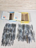2 Boxes of Approx. 100 Vintage Lead and Plastic WWII Warships
