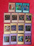 Yu-Gi-Oh Cards 9 2002/2003 BPT Collector Tin and 6 2004 IOC Invasion of Chaos - Secret Rare, Limited
