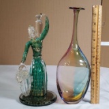 Art Glass Kosta Boda Vase and Hand Blown