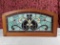 * Lovely Stained Glass Window in Wood Frame