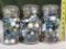 * 3 Jars of Vintage Marbles Incl Shooters, Cat's Eyes, Aggies, Confetti and More