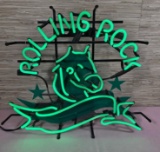 * Rolling Rock Beer Neon Sign
