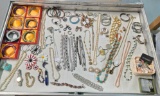Case Lot of Costume Jewelry Incl. Signed
