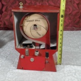 * Vintage 1 Cent Basketball Vest Pocket Gumball Coin Op Vending Machine