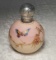Webb Burmese Perfume Bottle with Butterfly and Floral Designs