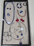 Sterling Silver Jewelry with Blue Lapis