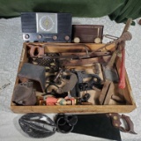 * Tray Lot of Country Decor and Retro Collectibles, Radios and More
