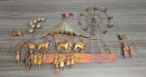 * Carnival Theme Metal Wall Sculpture