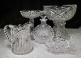 * 5 Pcs of American Brilliant Cut Crystal
