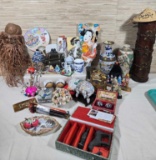 * Large Lot of Asian Decor