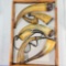 Wonderful Collection Of 7 Civil War & Historical Replica Black Powder Horns