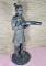 * Replica of Chinese Terracotta Warrior Composite Decorative Serving Stand