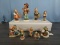9 Vintage Hummel Figurines
