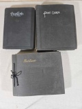 3 Albums of Mostly Antique Postcards
