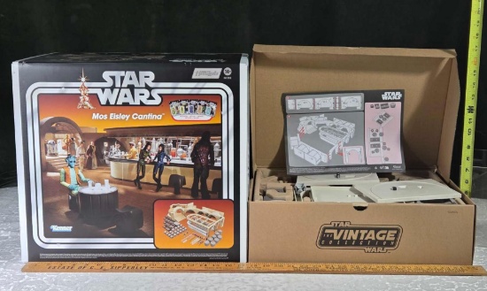 Star Wars Sealed HasLab Mint in Box Super Detailed Mos Eisley Cantina with Deluxe Add Ons Set