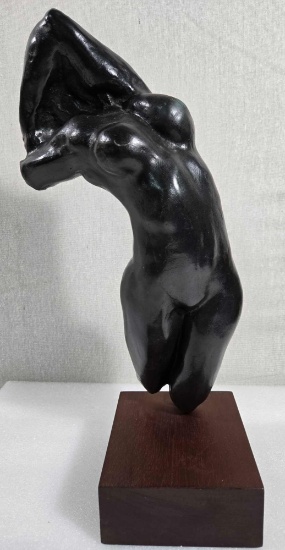 A. Rodin, "Torso Of Adele" From The Nelson Rockefeller Collection, Limited Ed. Marked NR #224 1976