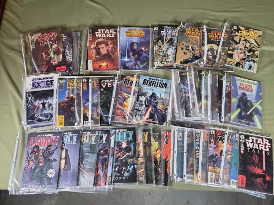 45 Dark Horse Comics Star Wars Library of Graphic Novels/ Comic Books By Seri