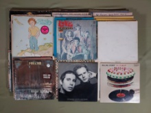 54 Vintage 1960s-70s Classic Rock, Psychedelic, Folk, Promo & Related Vinyl Record Albums