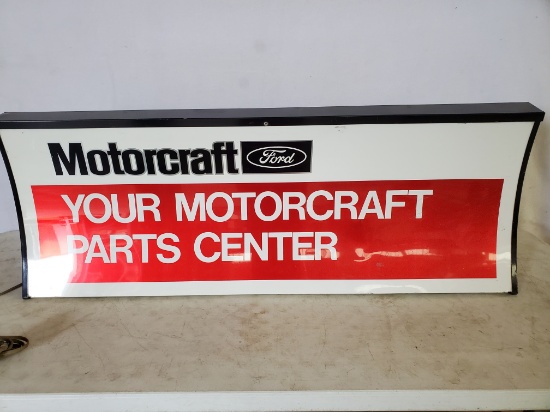 Ford Motorcraft Parts Center Sign