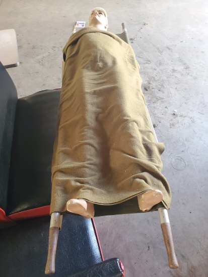 Mannequin on Stretcher