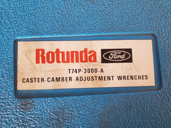 Rotunda Ford Caster Camber Adjustment Wrenches