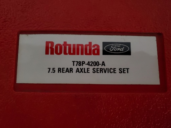 Rotunda Ford 7.5 Rear Axle Service Set