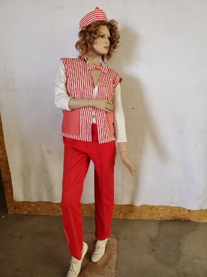 Diner Lady Mannequin