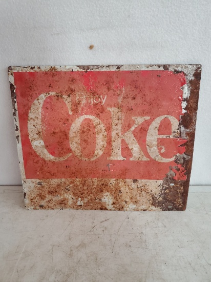 Enjoy Coke Tin Sign