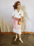 Coca-Cola Waitress Mannequin