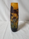 Galle Cameo (Signed) Vase