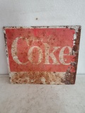 Enjoy Coke Tin Sign