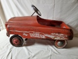 Metal Fire Chief Pedal Car